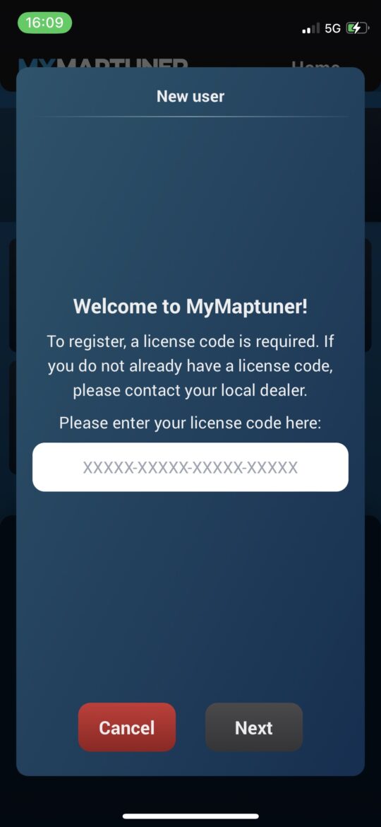 new-user-screen